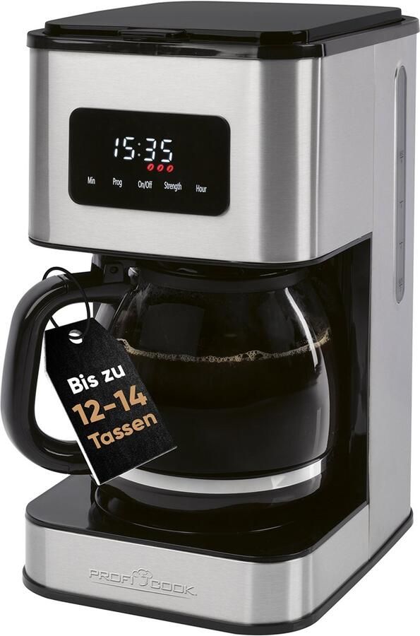 ProfiCook KA 1299 Half automatisch Filterkoffiezetapparaat -12-14 kops