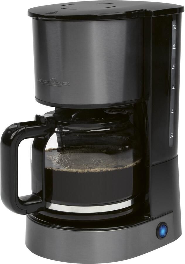 ProfiCook ProfCook KA 1330 Filterkoffiezetapparaat 1 5L 12-14 Kops Dark Inox