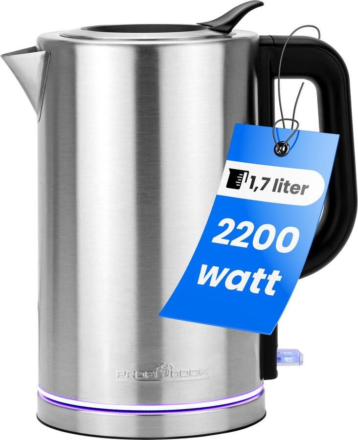 ProfiCook WKS 1321 Waterkoker 1.7Liter RVS