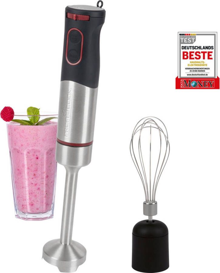 ProfiCook SMS 1226 2 in 1 Staafmixer set