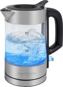 ProfiCook WKS 1229 G Waterkoker RVS LED Verlicht – 1.0L