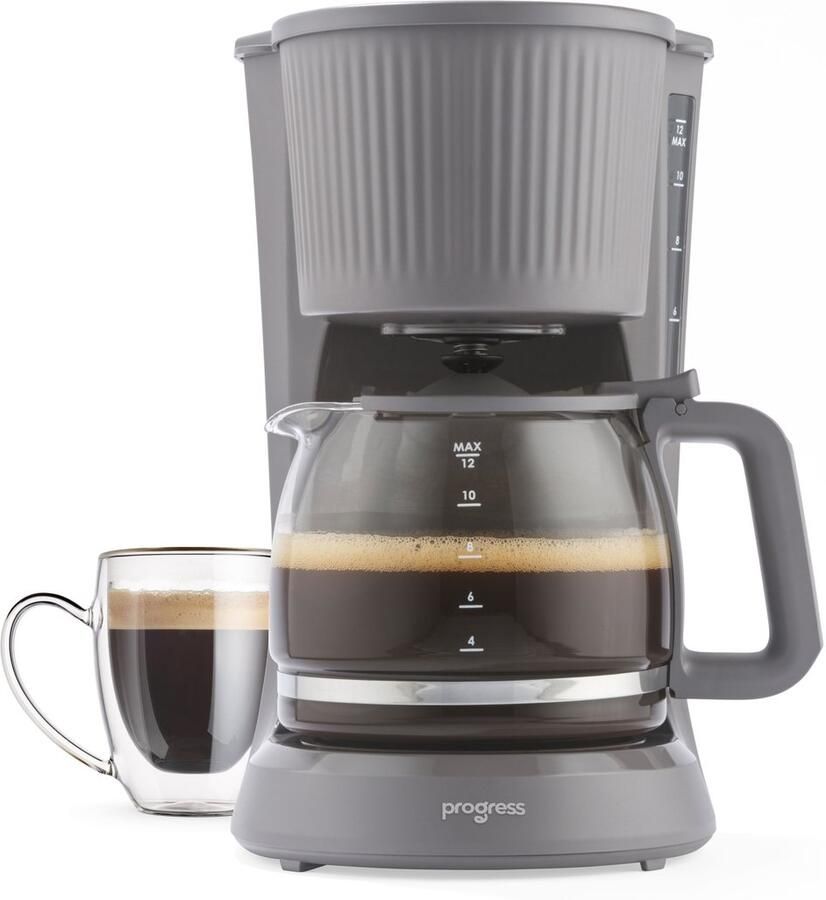 Progress Mellow Filter Koffiezetapparaat 1 5L 750W Grijs