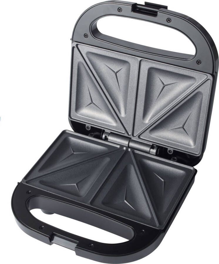 Progress tosti-ijzer – paninimaker – antiaanbaklaag – tosti-ijzer XL – uitneembare platen – 750 watt - Foto 2