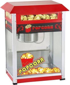 Promo line Popcornmachine Rood 1500W Promoline
