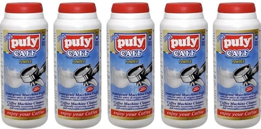 Puly Caff PulyCaff Plus Powder Reinigingspoeder voor Espressomachine (5 x 900gr)