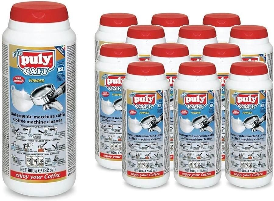 Puly Caff PulyCaff Plus Powder Reinigingspoeder voor Espressomachine 900gr (12x 900gr)