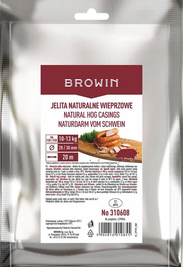 Puurmaken natuurlijke darmen (varken) inclusief recept- varkensdarmen worst maken 20 meter!