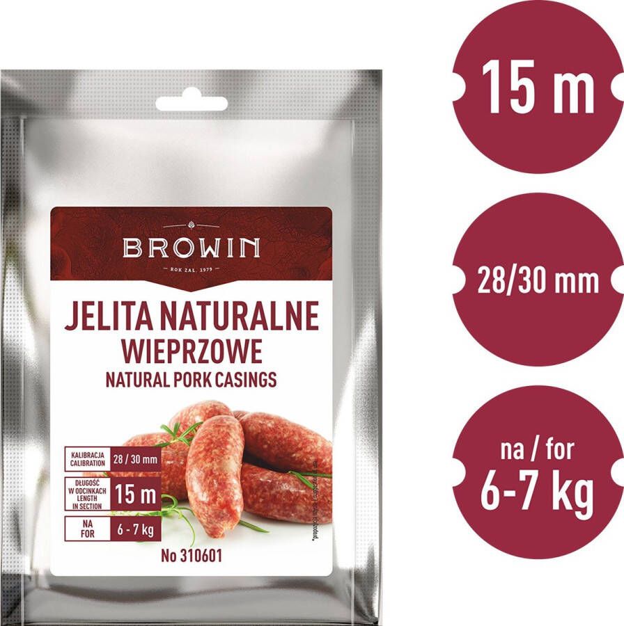 Puurmaken natuurlijke varkensdarmen en schapendarmen voordeelverpakking