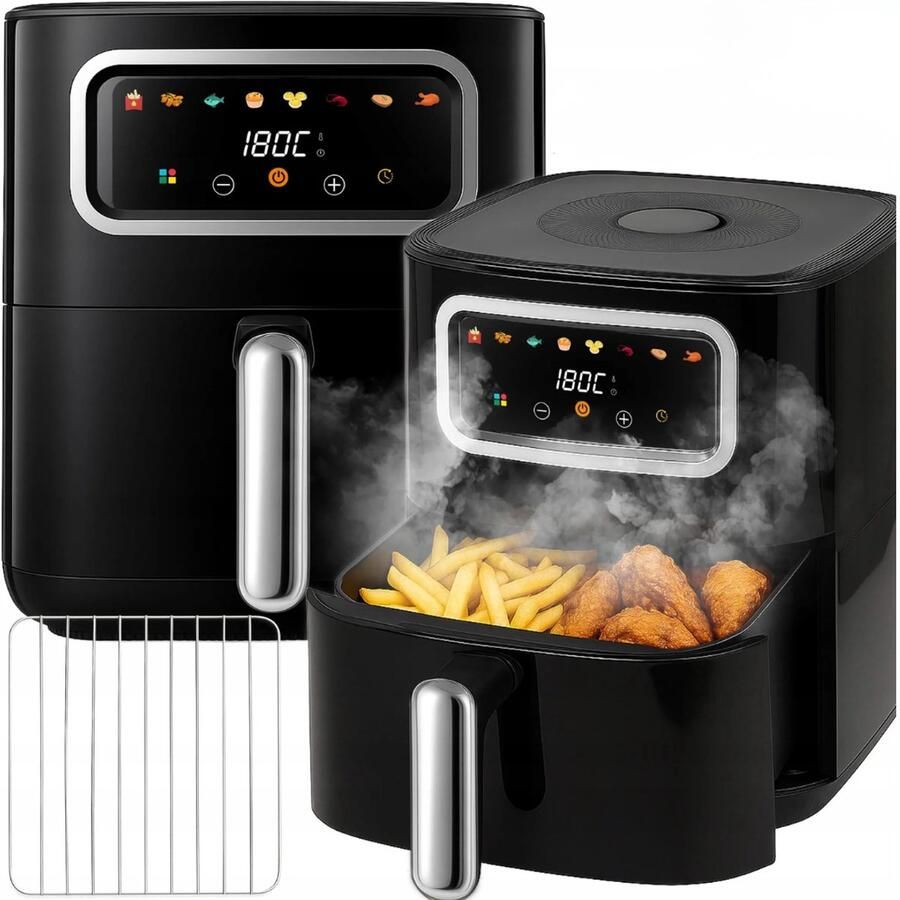 QETOO Retoo Air Fryer 5L – Gezond frituren zonder olie maximale smaak!