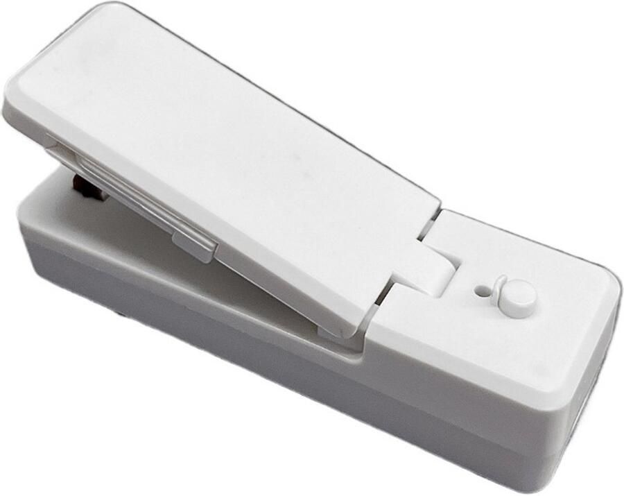 QGT Draagbaar Verwarmde sealmachine Zakjes Sealer 2-in-1 Zaksluiter Snackafdichting Luchtdicht Zakjes Afdichten & Afsluiten Gemakkelijk en handig in gebruik