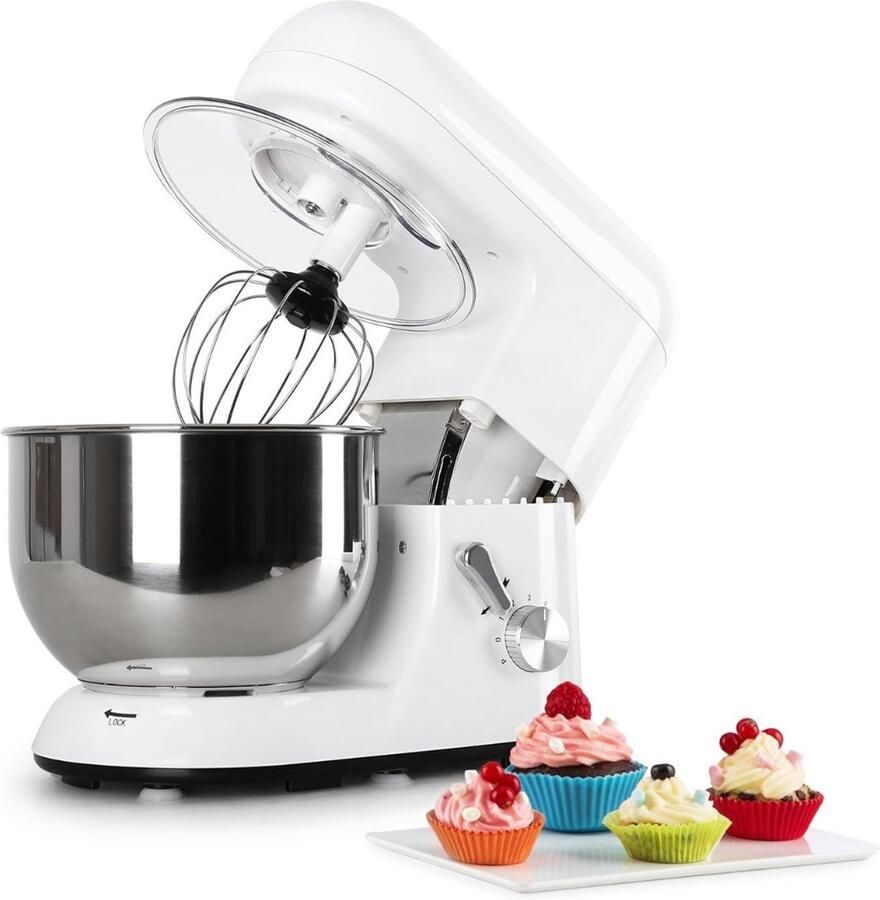 QIN QUOVO Mixer staafmixer Mixer handmixer Zilver ‎24cm x 18cmx 19cm; 1.2 kg - Foto 2