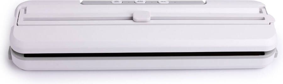 QLT No Less QLT Vacumeermachine Vacuum Sealer met 5 Vacumeerzakken Voor Delicaat Voedsel Behoud Smaak en Versheid Enkelvoudige Afdichting 800 Gram