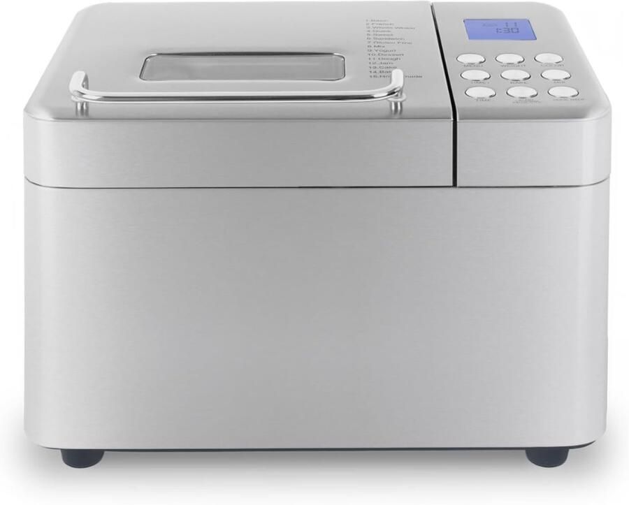 QORA Broodbakmachine Broodbakmachines Broodbak machine Wit- 27cm x 36cm x 33cm