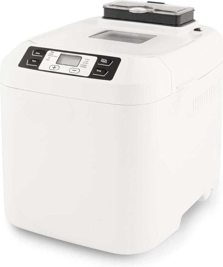 QORA Broodbakmachine Broodbakmachines Broodbak machine Wit- 33cm x 28cm x 32cm
