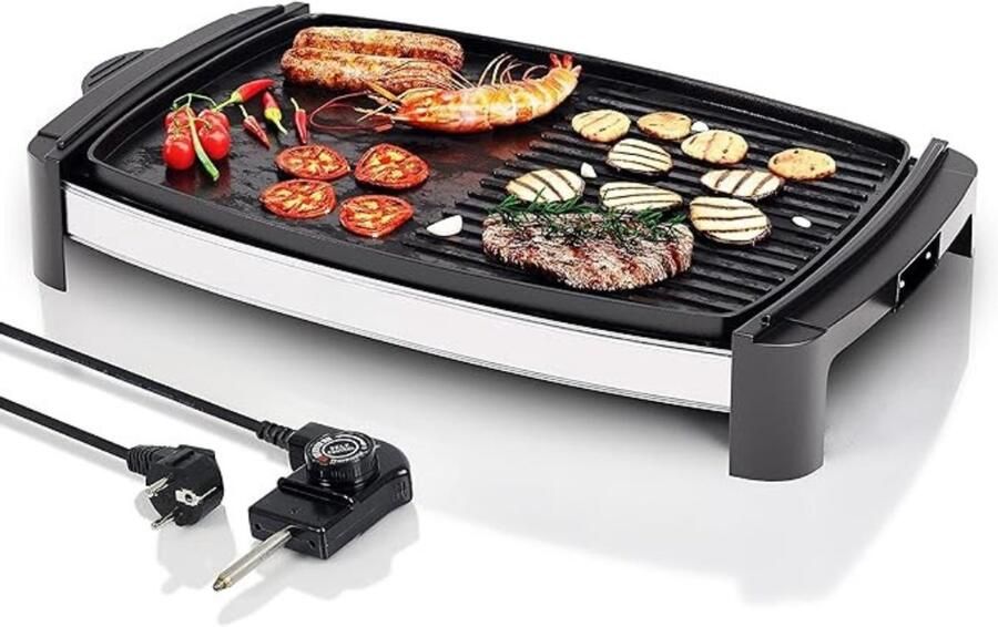 QORA Gourmetstel 8 personen Gourmetstellen Gourmet Zwart 22cmx 13cm x 4cm
