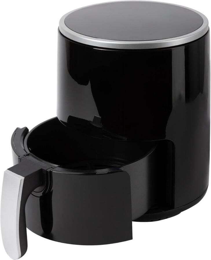 QIN Mini airfryer Airfryer klein Zwart 28cm x 22cm x 29cm