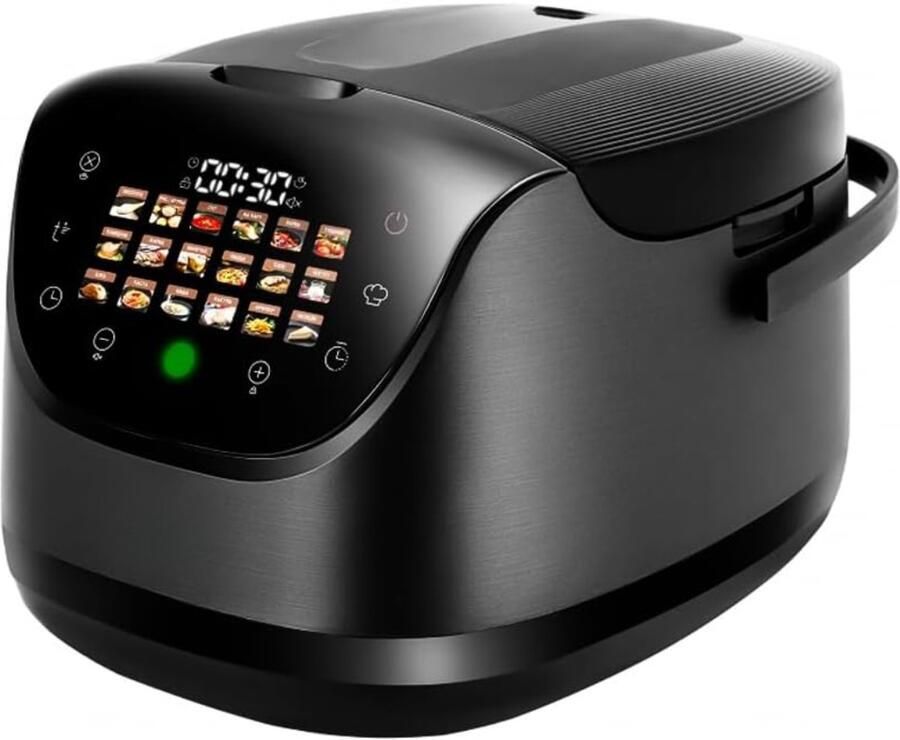 QORA Multicooker Multicookers Zwart 34cm x 44cm x 29cm