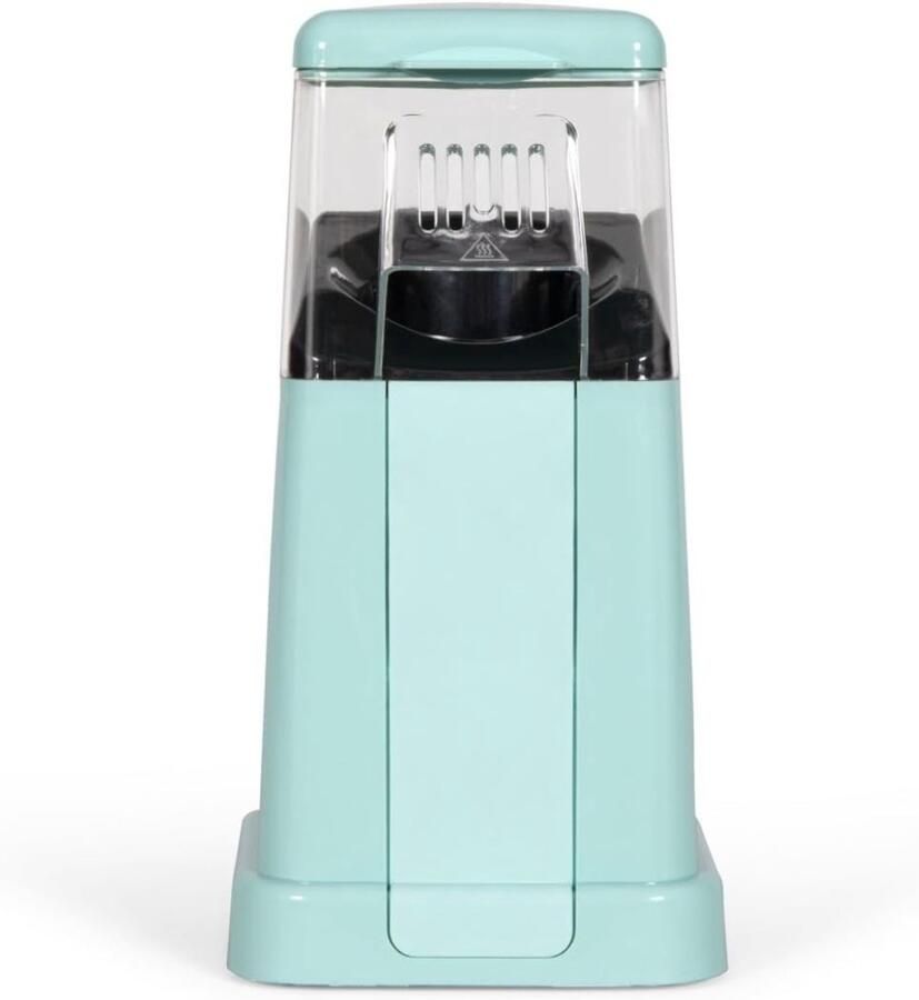 QORA Popcorn Machine Popcorn maker Popcornmais Machine Turkoois 30cm x 15cm x 15cm