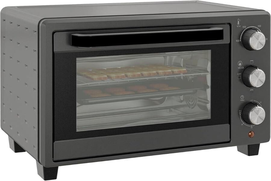 QORA Stoomoven Grijs ‎38cm x 47cm x 29cm