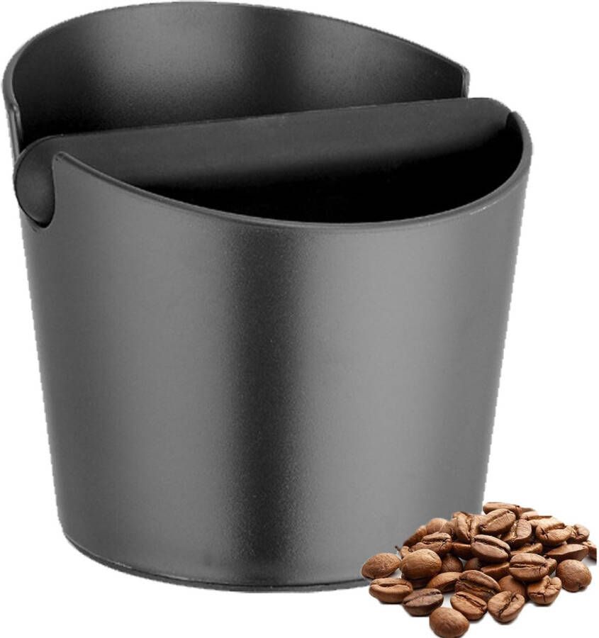 QTTVBTNA -Koffie Knock Box – Espresso Afvalbak voor Koffiedik – Duurzaam & Schokabsorberend – Barista Stijl Koffie Container