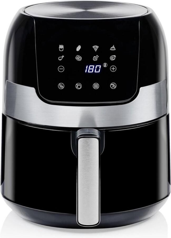 QUOVO Heteluchtoven Oven Airfryer Oven Zwart 28cm x 33cm x 36cm