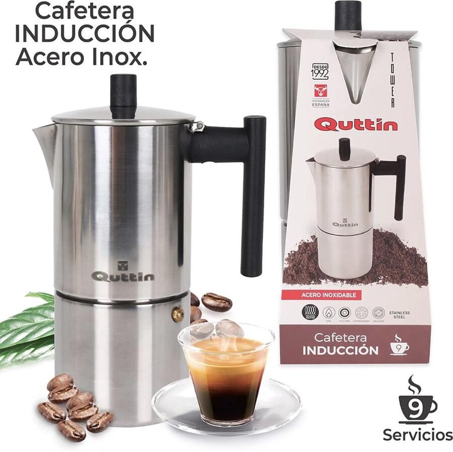 Quttin Koffiezetapparaat Tower Inductie - Foto 2
