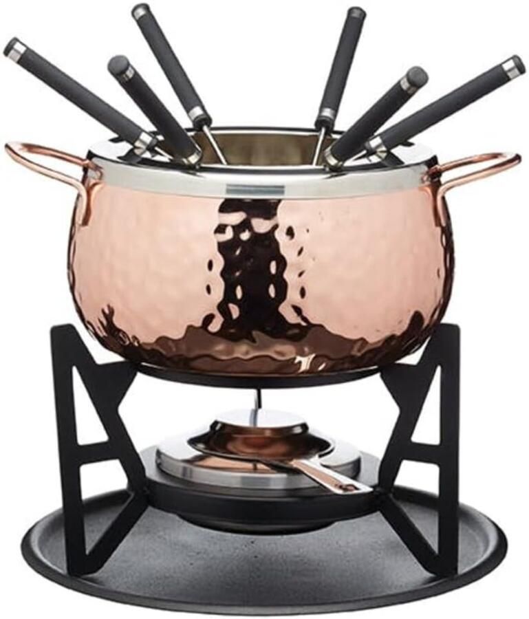 Quvo Fondueset Fondue Fondueset elektrisch Roze ‎32cm x 32cm x 22cm