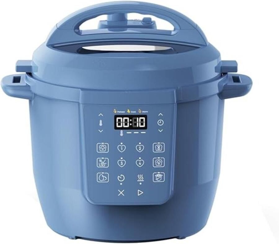 Quvo Multicooker Multicookers Blauw 36cm x 32cm x 26cm