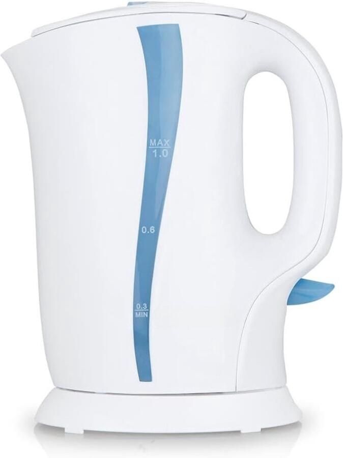 Quvo Waterkoker camping Waterkoker klein Waterkoker reis Wit 11cm x 19cm x 24cm