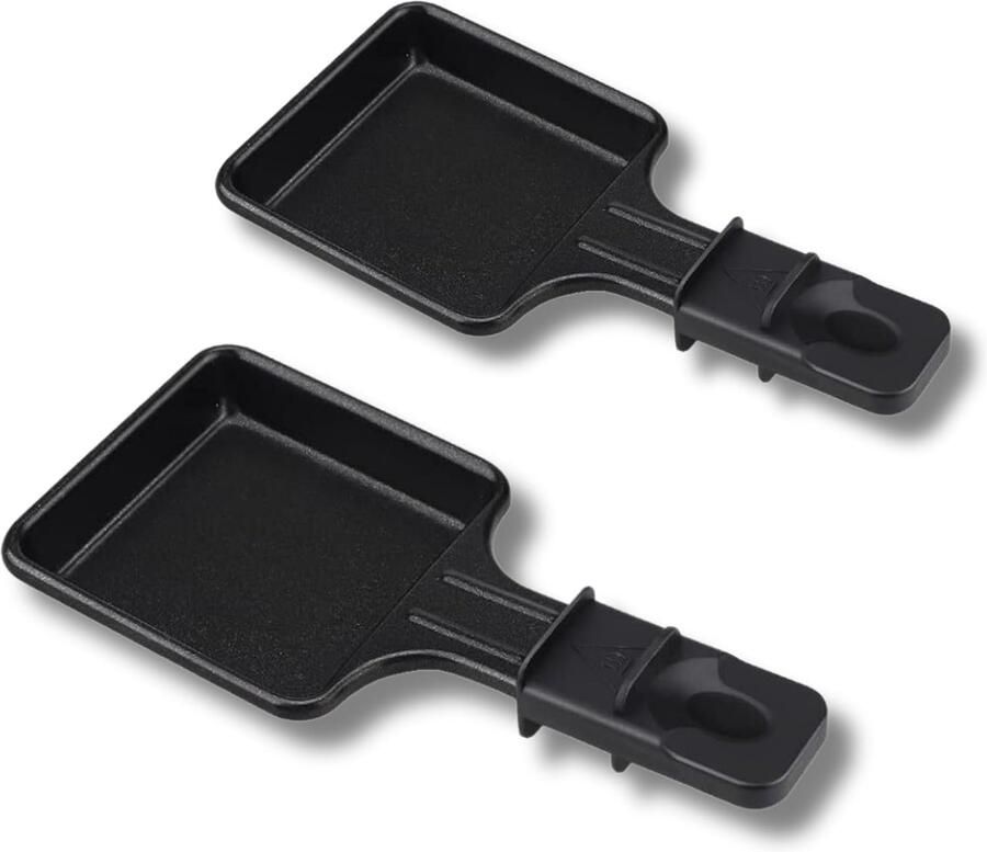 Raclette-pannen set van 1 tot 12 mini-vierkante antiaanbaklaag gemakkelijk schoonmaken m-winkel