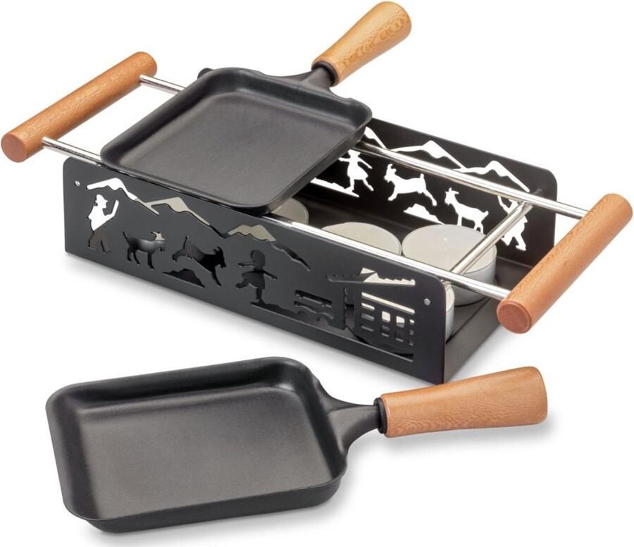 Raclette Swisse Heidi Twiny Cheese Raclette for two