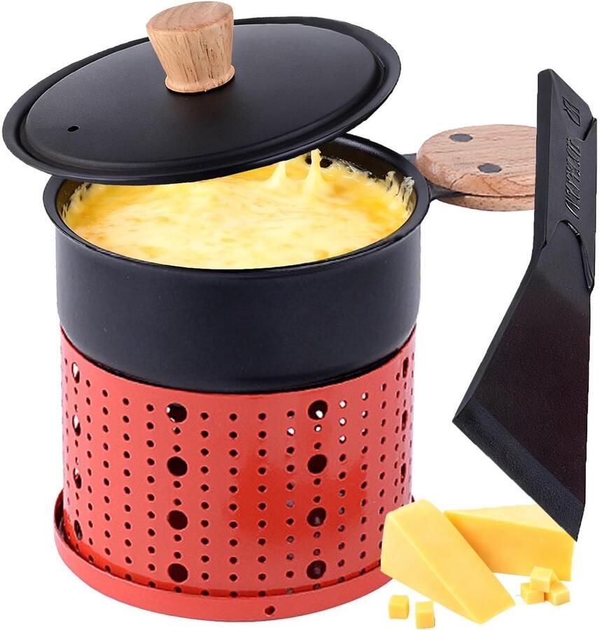 Raclettepan met kaarsen Draagbaar 300 ml