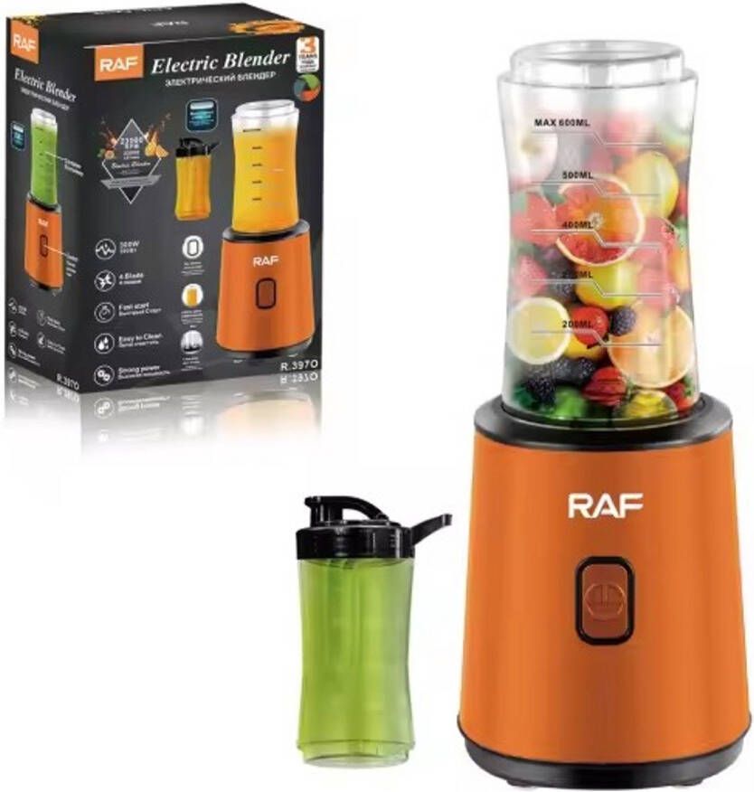 Raf 397O Blender Smoothie maker Oranje