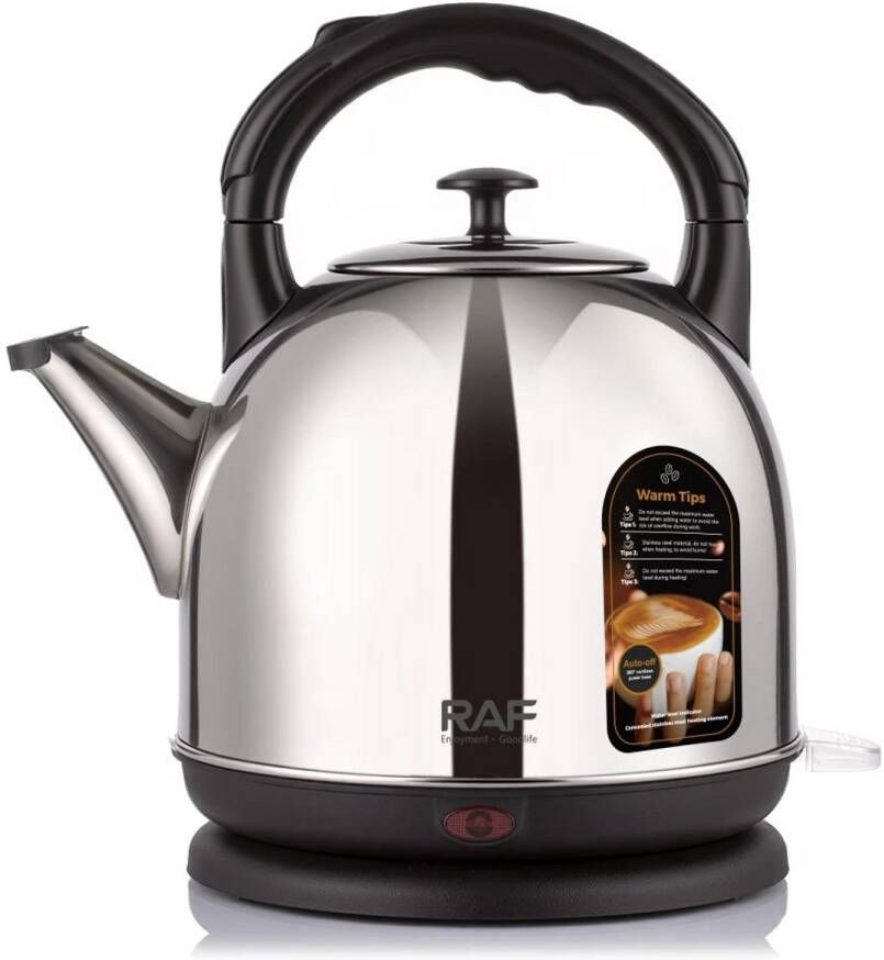 Raf 7310 Elektrische waterkoker 4L 1500W RVS