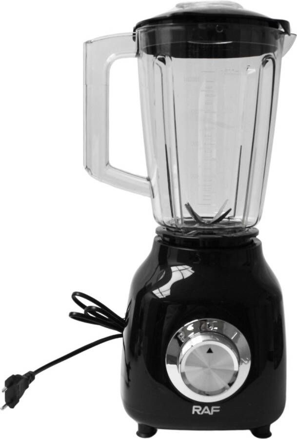Raf Blender 1.8L 220V Zwart Incl. mini Blender Krachtige keuken blender Smoothie Blender