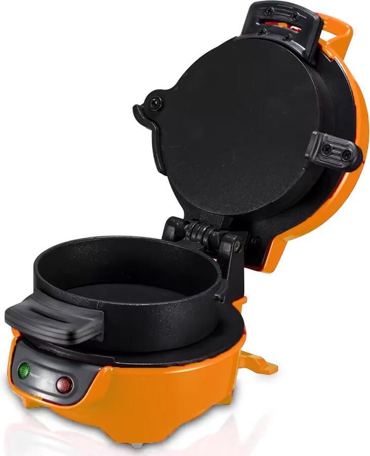 Raf hamburger hamburgermaker hamburger maker hamburgermachine hamburger machine Broodrooster Hamburger Mini Sandwich Maker Panini Persmachine Ontbijt Burger Broodrooster 600w - Foto 2