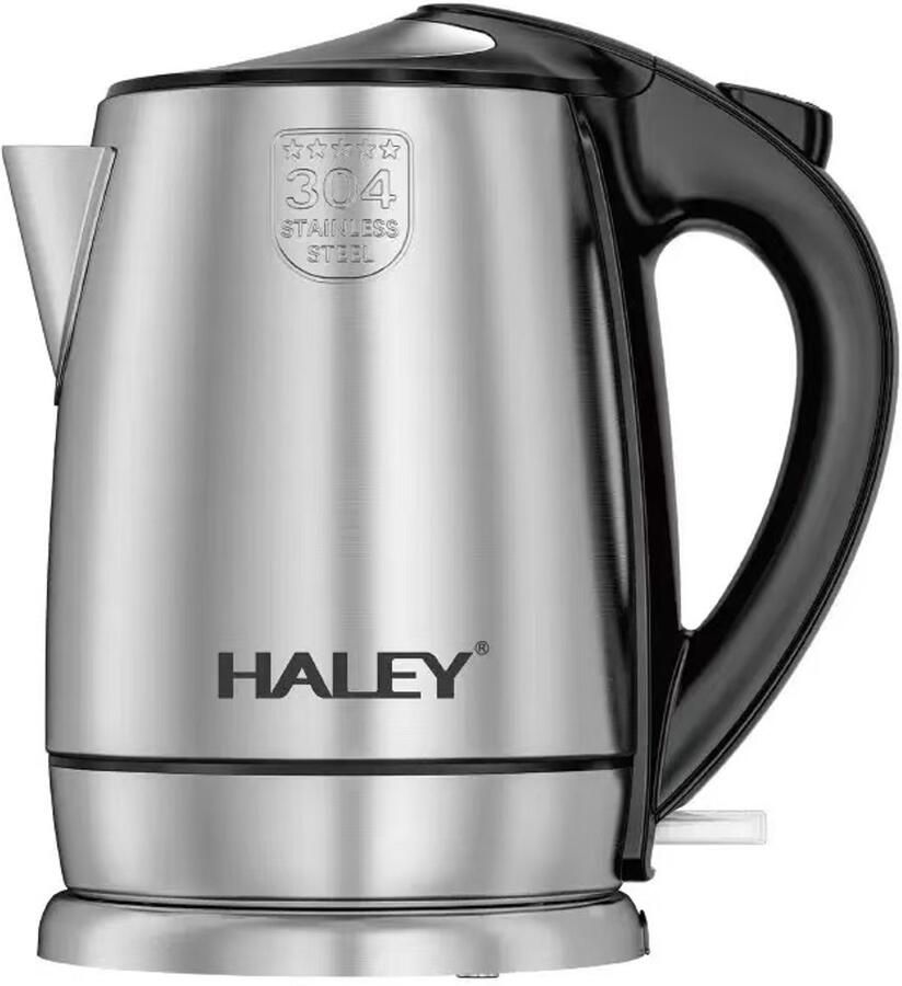 Raf Luxe Waterkoker 304 Stainless Steel 2.2L 1800W RVS Zilver