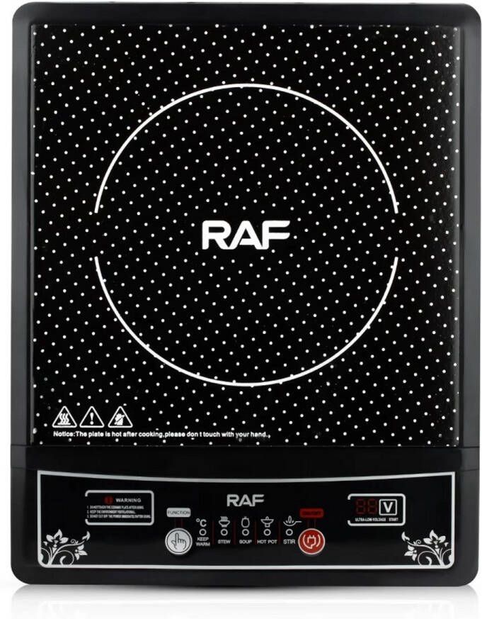 Raf Serie 8015 inductiekookplaat Vrijstaand 2000W 50Hz 1 Pits