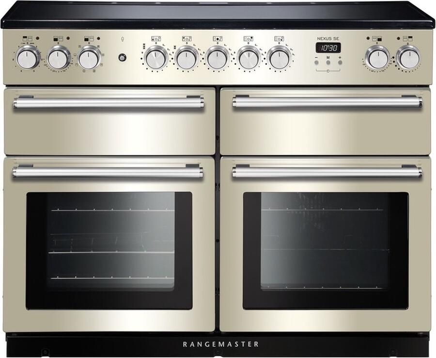 Rangemaster NEXSE110EIIV fornuis Range-fornuis Ivoor Zone van inductiekookplaat A