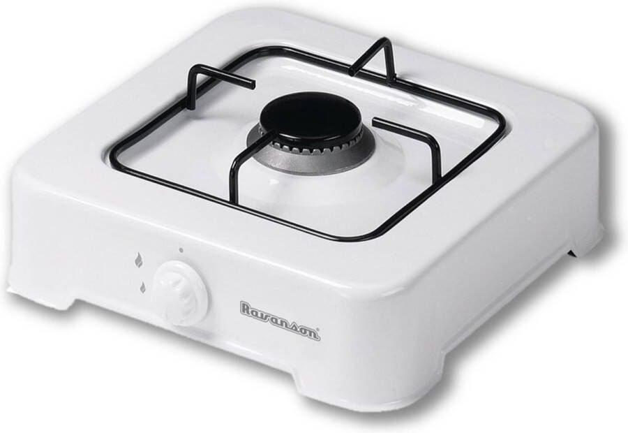 Ravanson 1-pits gasfornuis K-01T (Wit)