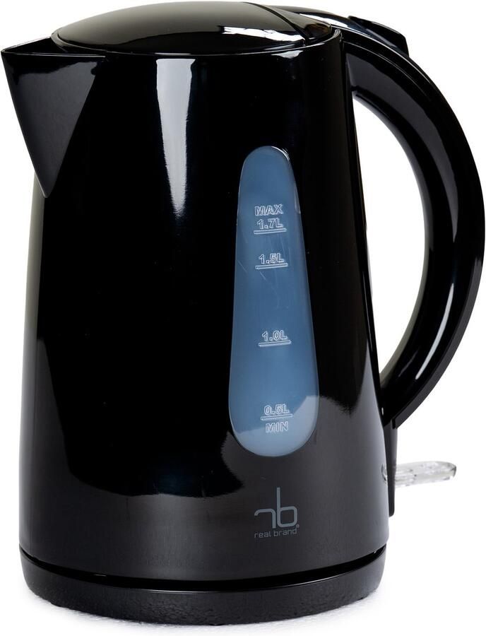 Real Brand RB Waterkoker 1 7 Liter zwart