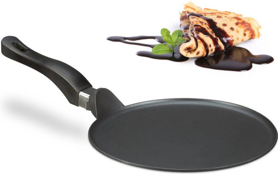 Relaxdays crepe maker zwart