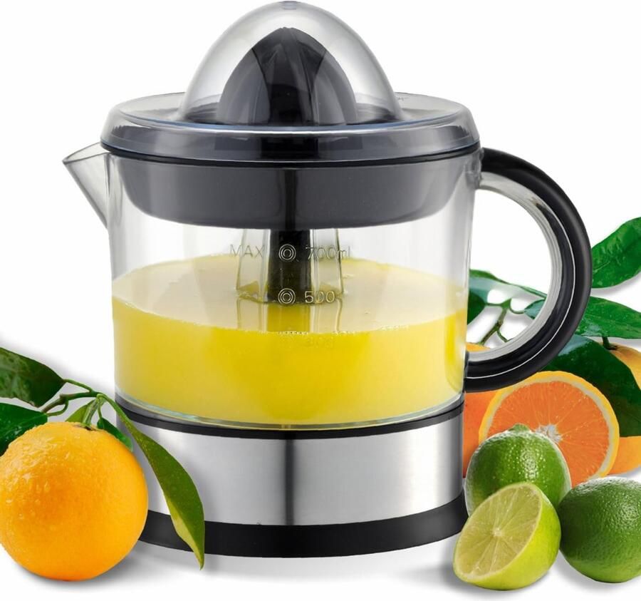 Ren Citruspers electrisch Citruspers Sinaasappelpers Grijs ‎15cm x 15cm x 21cm