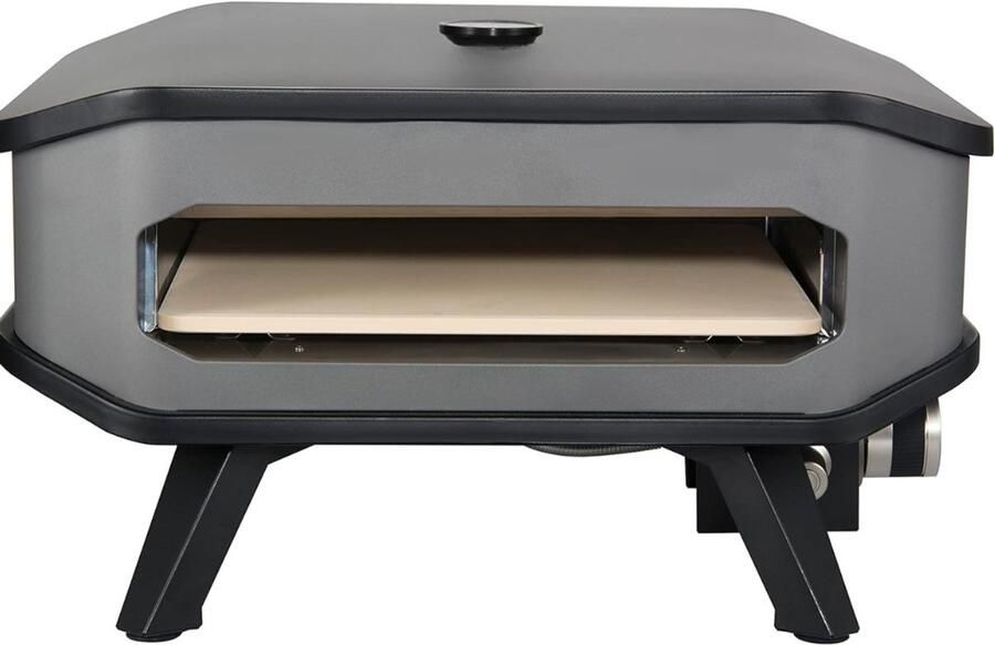Ren Pizza oven Buiten Pizza oven Buiten Pizza oven Buiten Gas Pizza s tot in 2 minuten Zwart 54cm x 54cm x 32cm