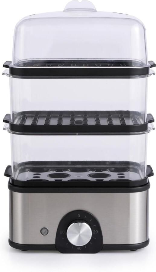 Ren RONN Stoomkoker Stoomkokers Stoompan Zilver 35cm x 20cm x 10cm; 1.2 kg