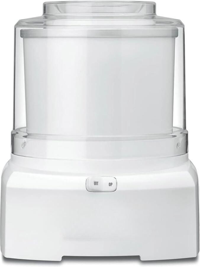 Ren Softijs Machine voor Thuis Softijs Machine Softijs Maker 1 4 liter voorvriescontainer Wit 41cm x 28cm x 28cm