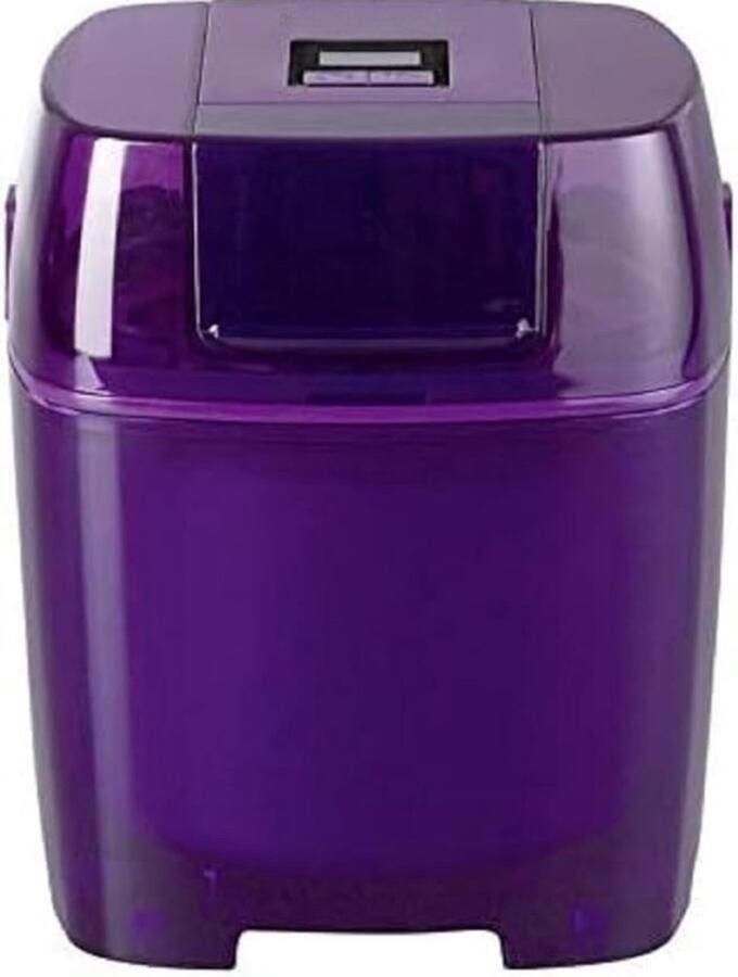 Ren Softijs Machine voor Thuis Softijs Machine Softijs Maker 1 5 Liter Paars 21cm x 20cm x 24cm