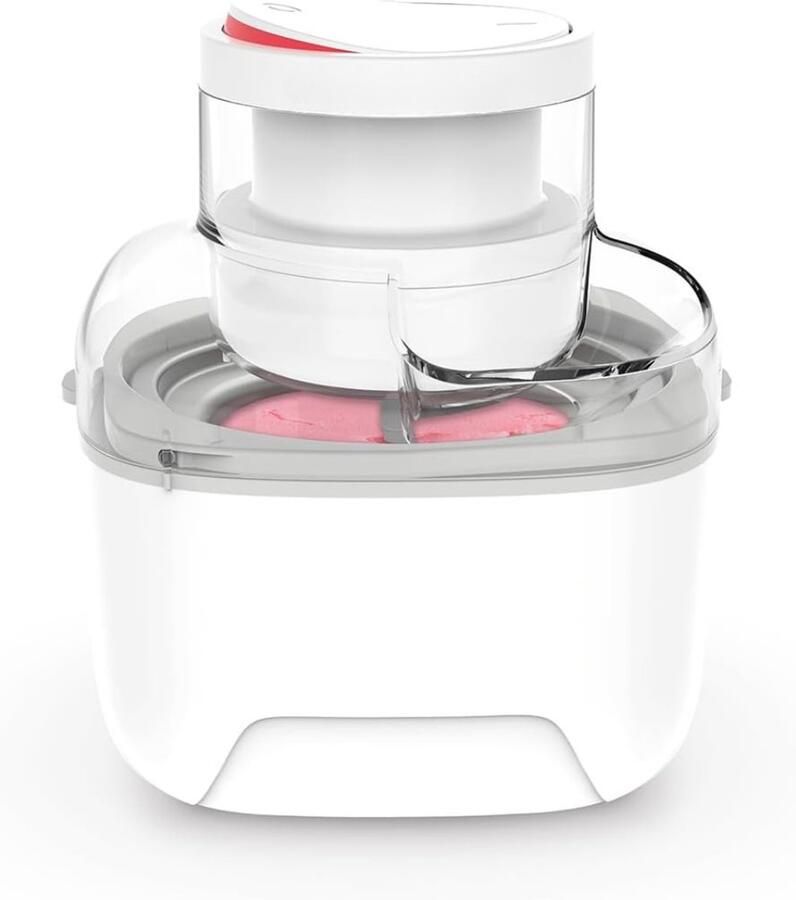 Ren Softijs Machine voor Thuis Softijs Machine Softijs Maker 1000ML Wit 26cm x 22cm x 22cm
