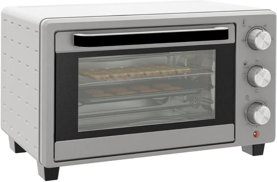 Ren Stoomoven Stoomkoker Stomen Zwart Zilver 46cm x 39cm x 29cm