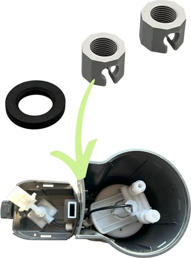 Reparatieset voor SodaStream Crystal & Jet Inclusief CO2 afdichtring